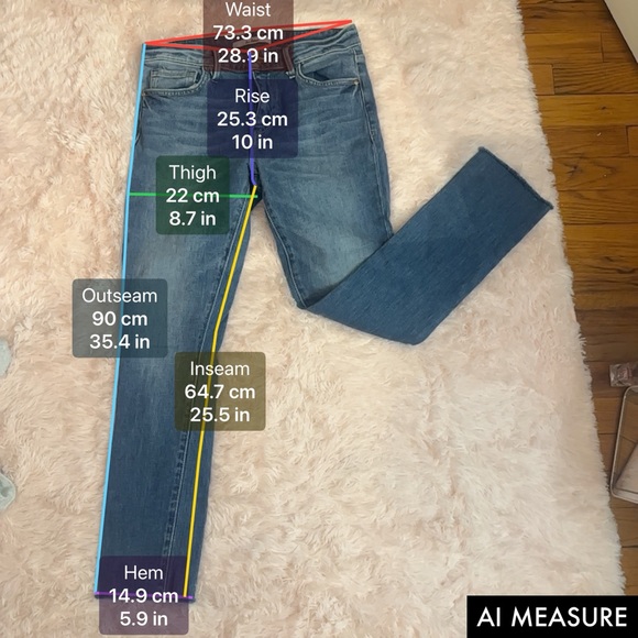 Sam Edelman jeans, “The Kitten” - Picture 2 of 3